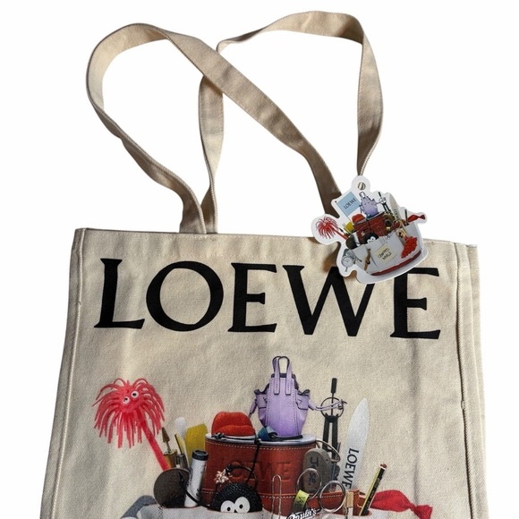 Loewe Studio | Ghibli Tote Bag Novelty | Crafted World Exhibition - Picture 2 of 7